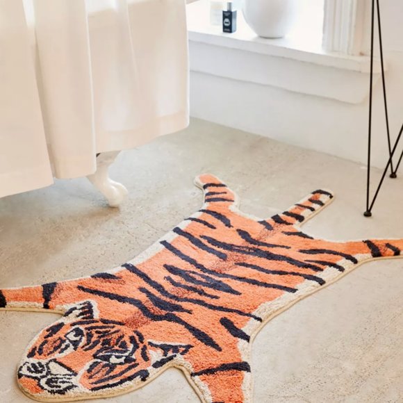 Urban Outfitters Bath Tiger Bath Mat Poshmark
